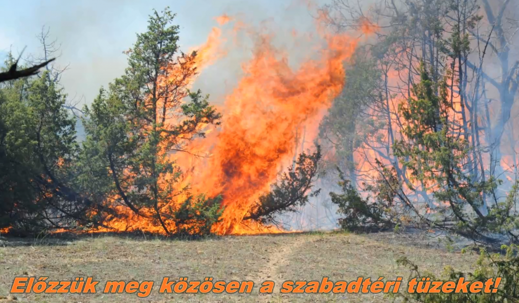 Szabadtéri tüzek című videó előképe