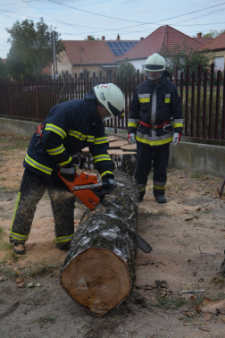 Ballószögi önkéntesek sikeres minősítő gyakorlata_6