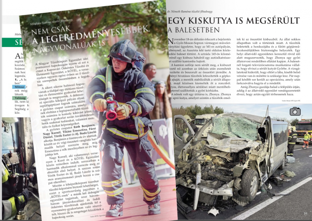 Katasztrófavédelem 118. elektronikus lapszám címlapja