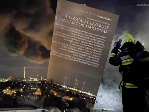 Katasztrófavédelem 121. elektronikus lapszám címlapja