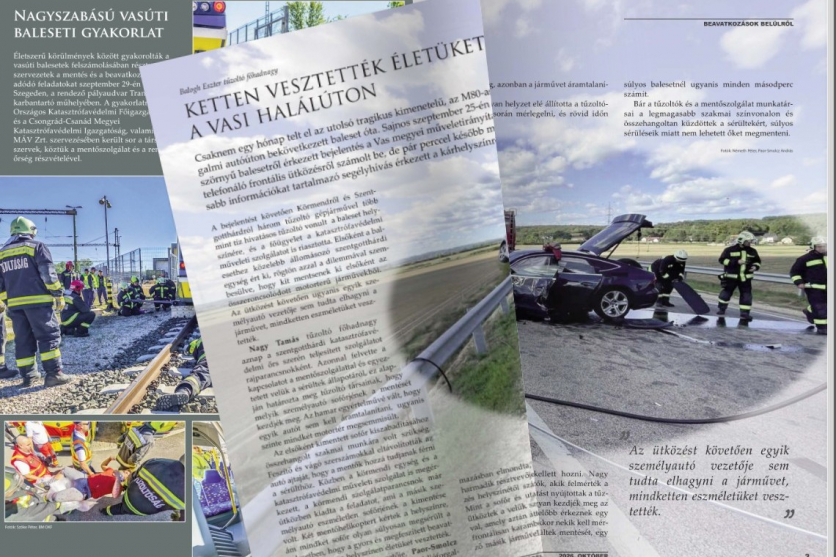 Katasztrófavédelem 127. elektronikus lapszám címlapja