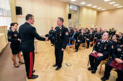 Urbán Gábor tűzoltó őrnagy 